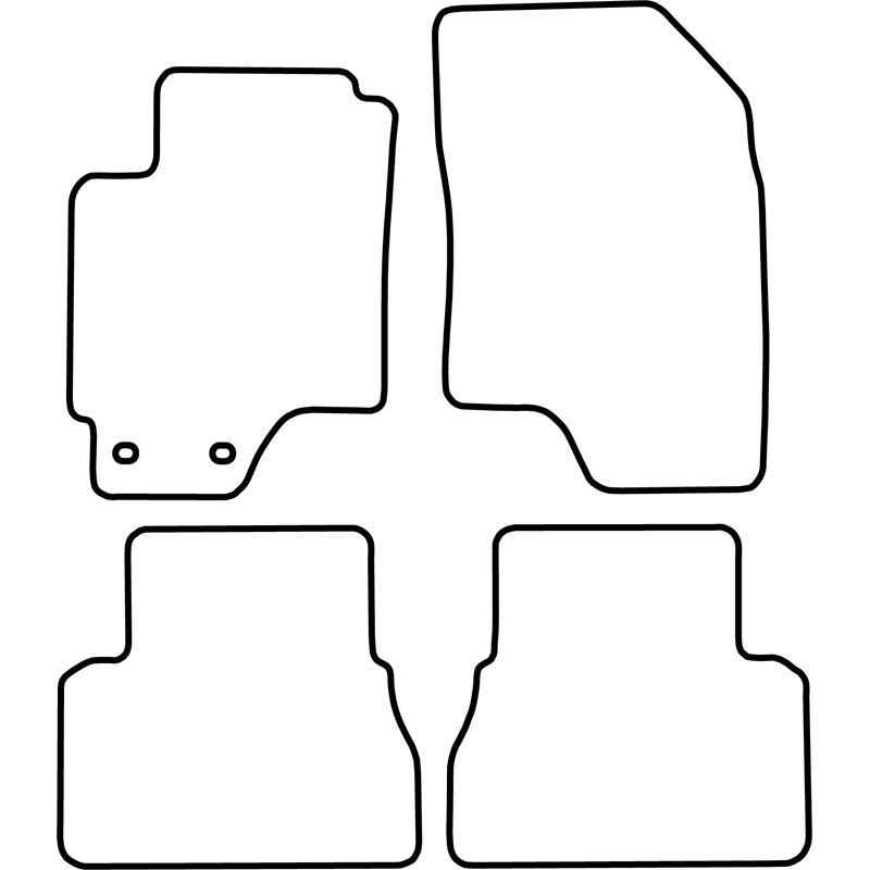 Automatten  Chevrolet Epica 2006-2010