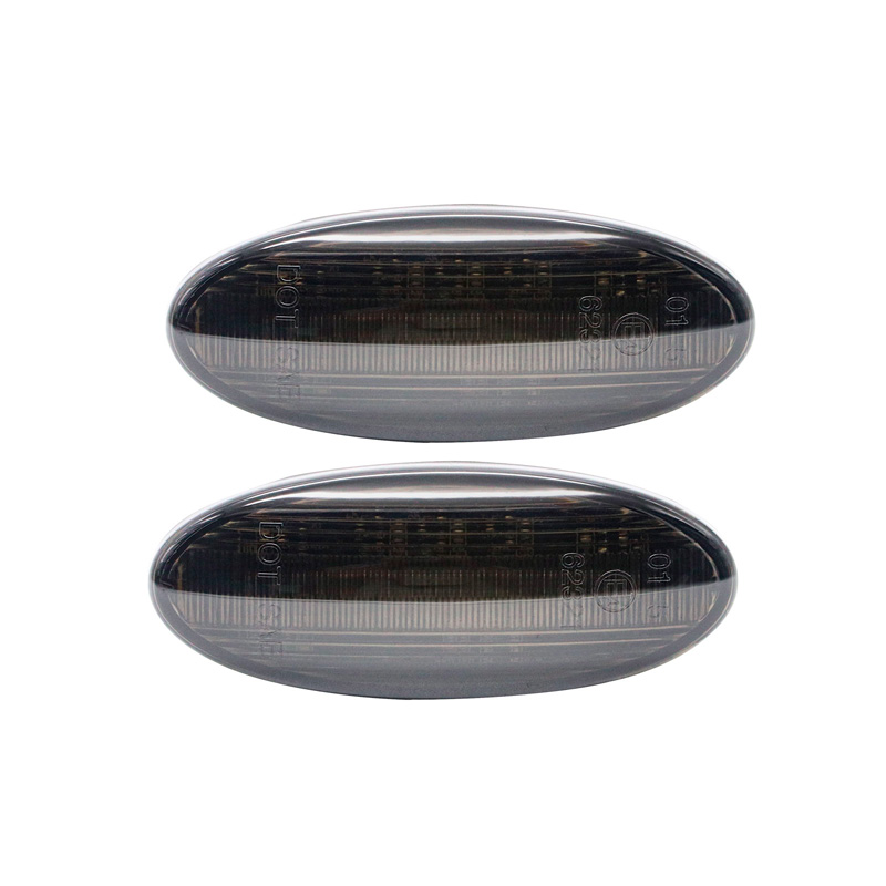 Set LED Zijknipperlichten  Nissan diverse modellen - Rookgrijs- incl. Dynamic Running Light