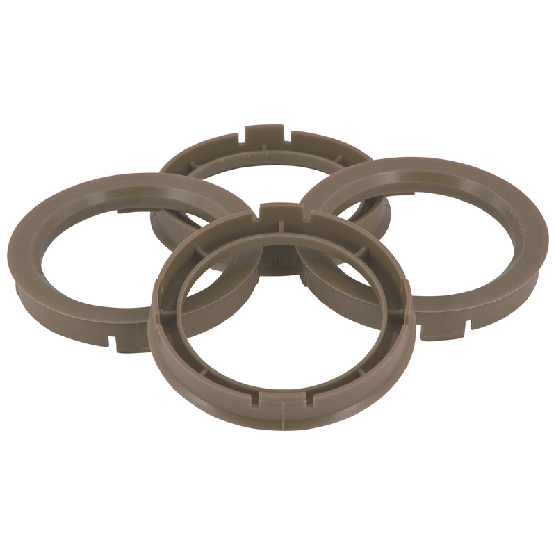 Set TPI Centreerringen - 70.4->66.6mm - Grijs