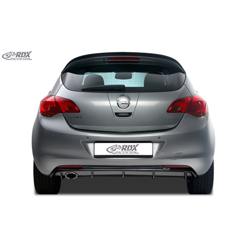 Achterskirt 'Diffusor'  Opel Astra J 5-deurs 2009-2015 excl. Sportstourer (PUR)