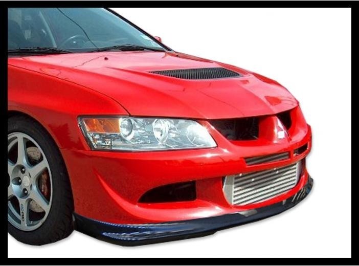 Voorspoiler Mitsubishi Evo VIII Carbon