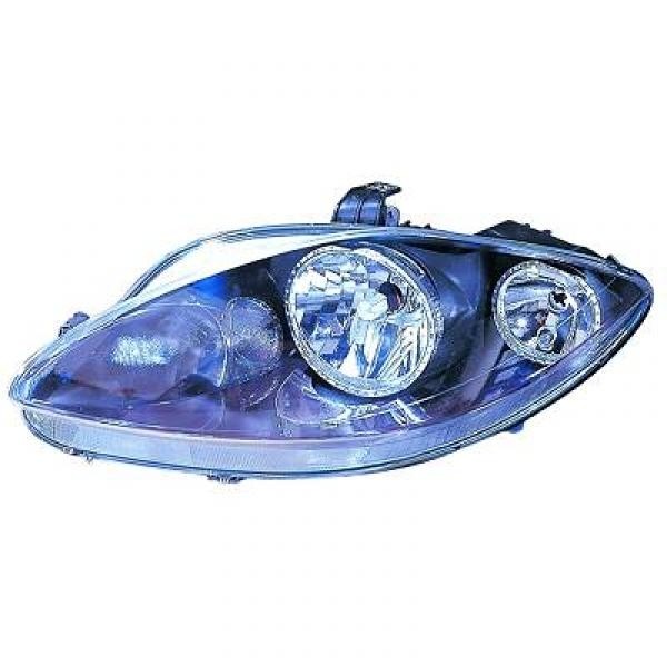 Koplamp rechts ALTEA. 04-09 TYC H1+H7