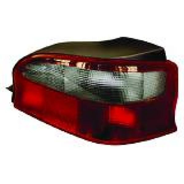 Achterlicht links SAXO 96-99 ZWART-ROOD