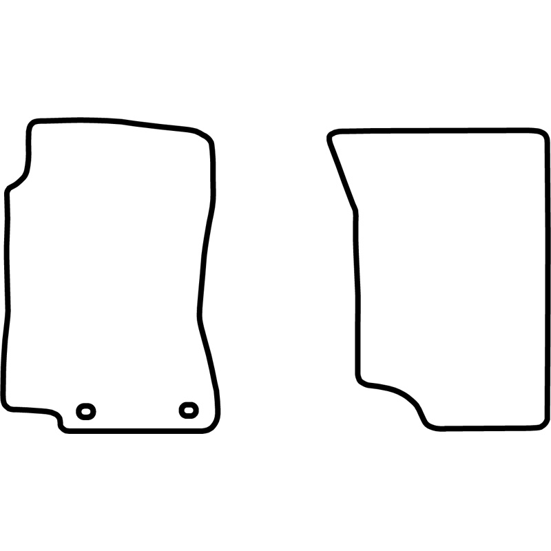 Automatten  Mazda MPV 1996-1999 (alleen voor)
