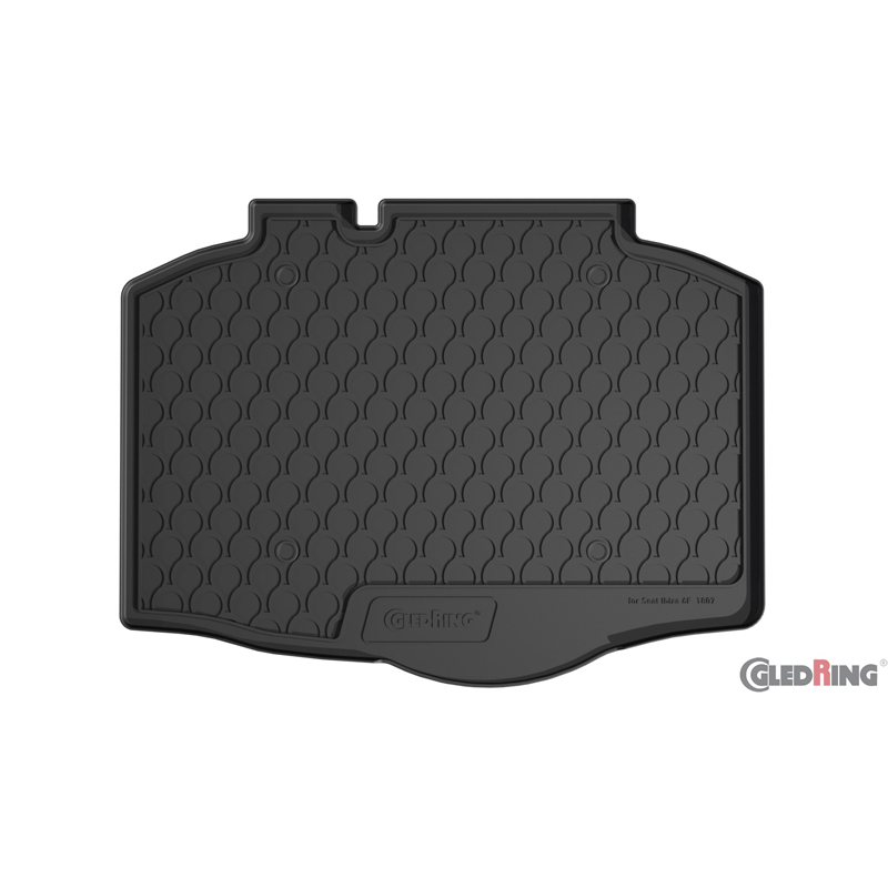 Rubbasol (Rubber) Kofferbakmat  Seat Ibiza 6F 5-deurs 2017- (Lage laadvloer / excl. Aardgas modellen)