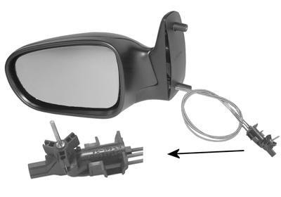 spiegel, bol glas, links Ford Galaxy, 2000-2006