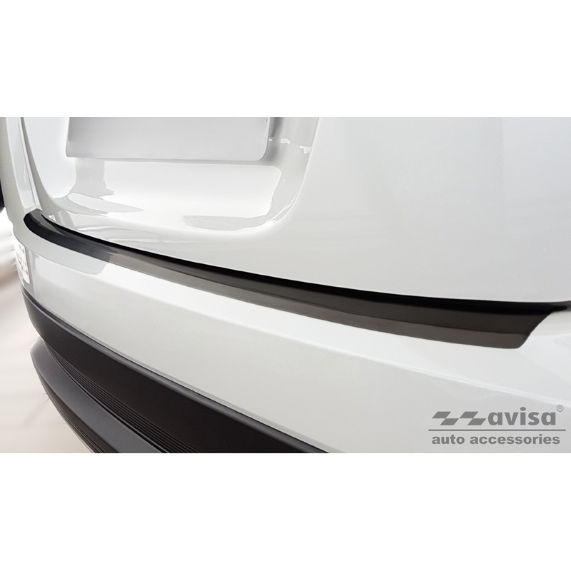 Zwart RVS Achterbumperprotector  Mitsubishi Eclipse Cross 2017- excl. PHEV