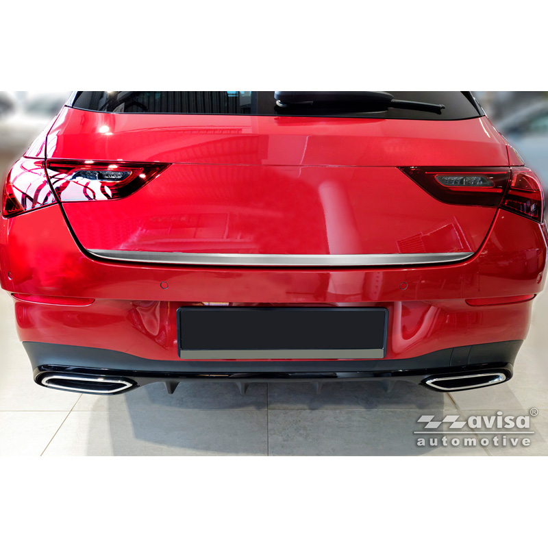 Avisa Geborsteld RVS Kofferbak Sierlijst  Mercedes CLA Shooting Brake (X118) 2019-