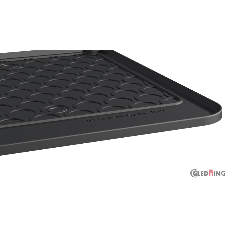 Rubbasol (Rubber) Kofferbakmat  Renault Captur 2013-2019 (Hoge laadvloer)