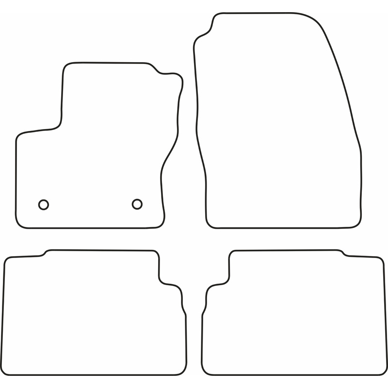 Automatten  Ford Focus C-Max 2013-2015