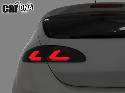 Achterlichten Seat Leon 1P 05-09 zwart/smoke CarDNA
