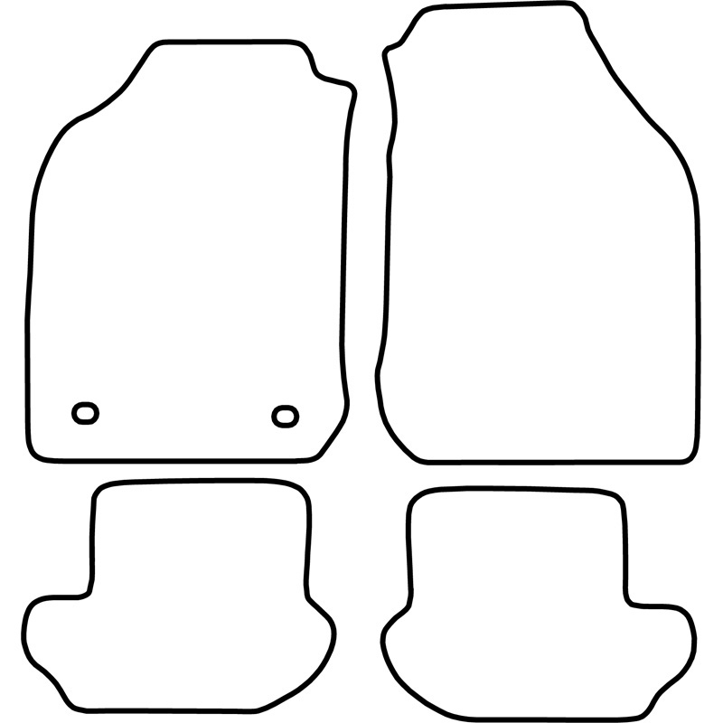 Automatten Velours  Ford Ka 1997-2008