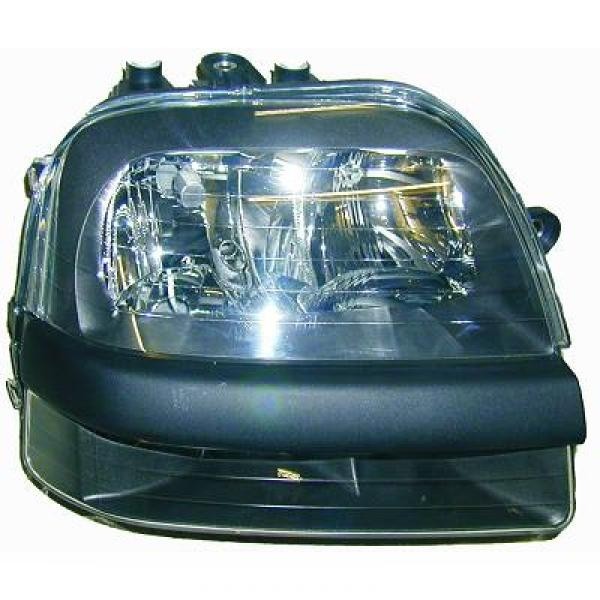 Koplamp rechts DOBLO 01-05 DEPO H1+H7