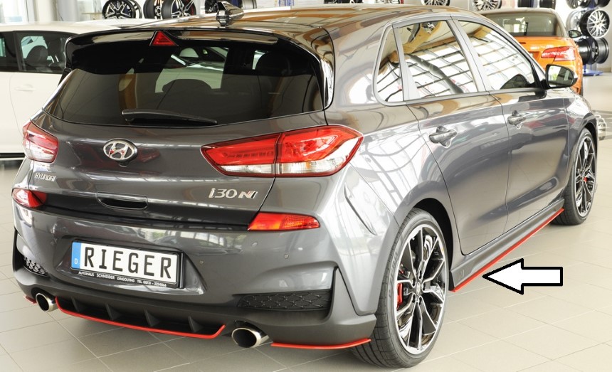 Zijskirts Hyundai i30 N (Performance) Rieger