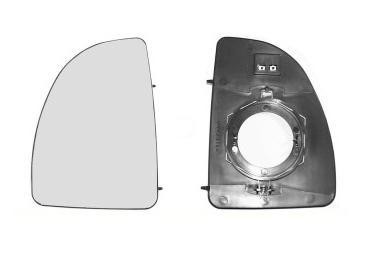 spiegelglas, verwarmd, boven, links Fiat Ducato, 1994-2002