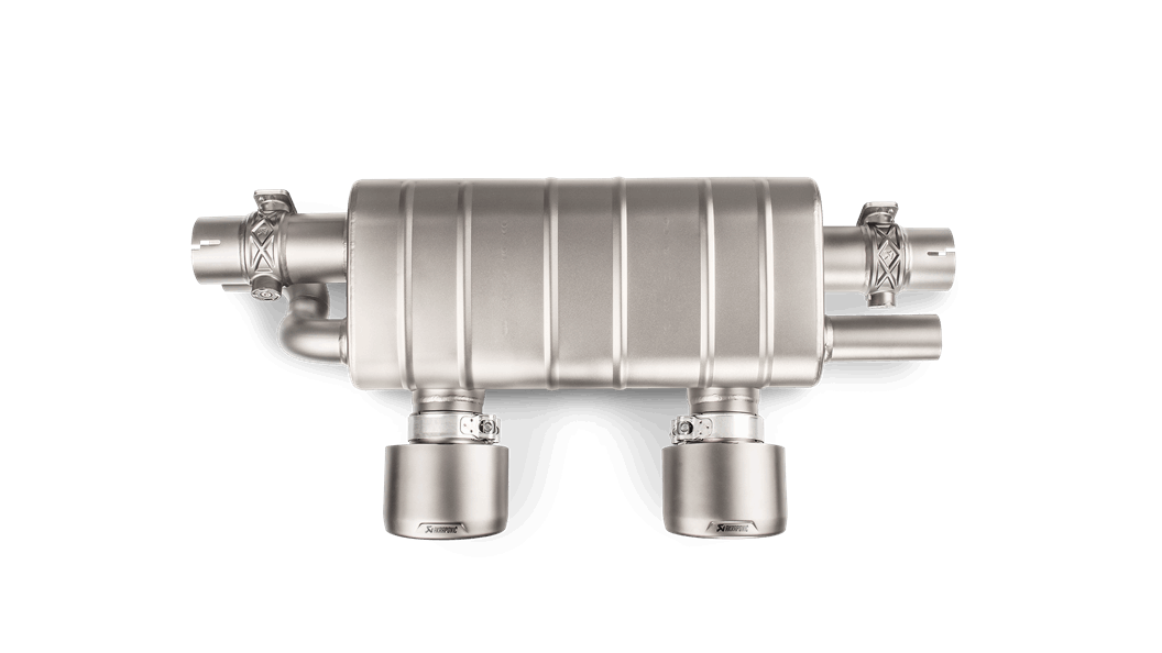 Akrapovic Porsche 911 Carrera (991.2) Cabriolet/S/4/4S/Gts Slip On Exhaust System For Oem Non-Sport