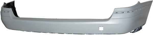AchterBumper W211, 02-09 SPUITBAAR BOVENSTE DEEL/ALLEEN KOMBI