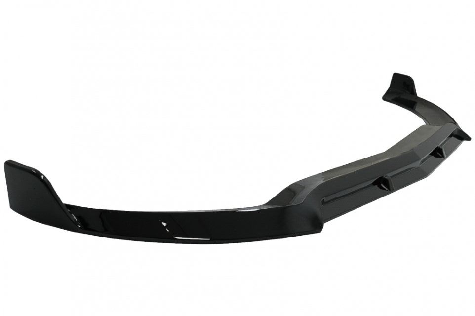 Voorspoiler Mercedes C-klasse W205 S205 C205 A205 Sport Look Glans Zwart