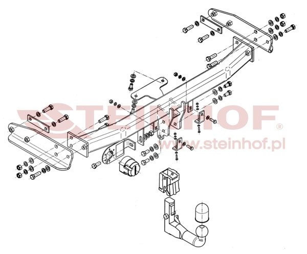 Trekhaak Ford Maverick 02/2004 2007