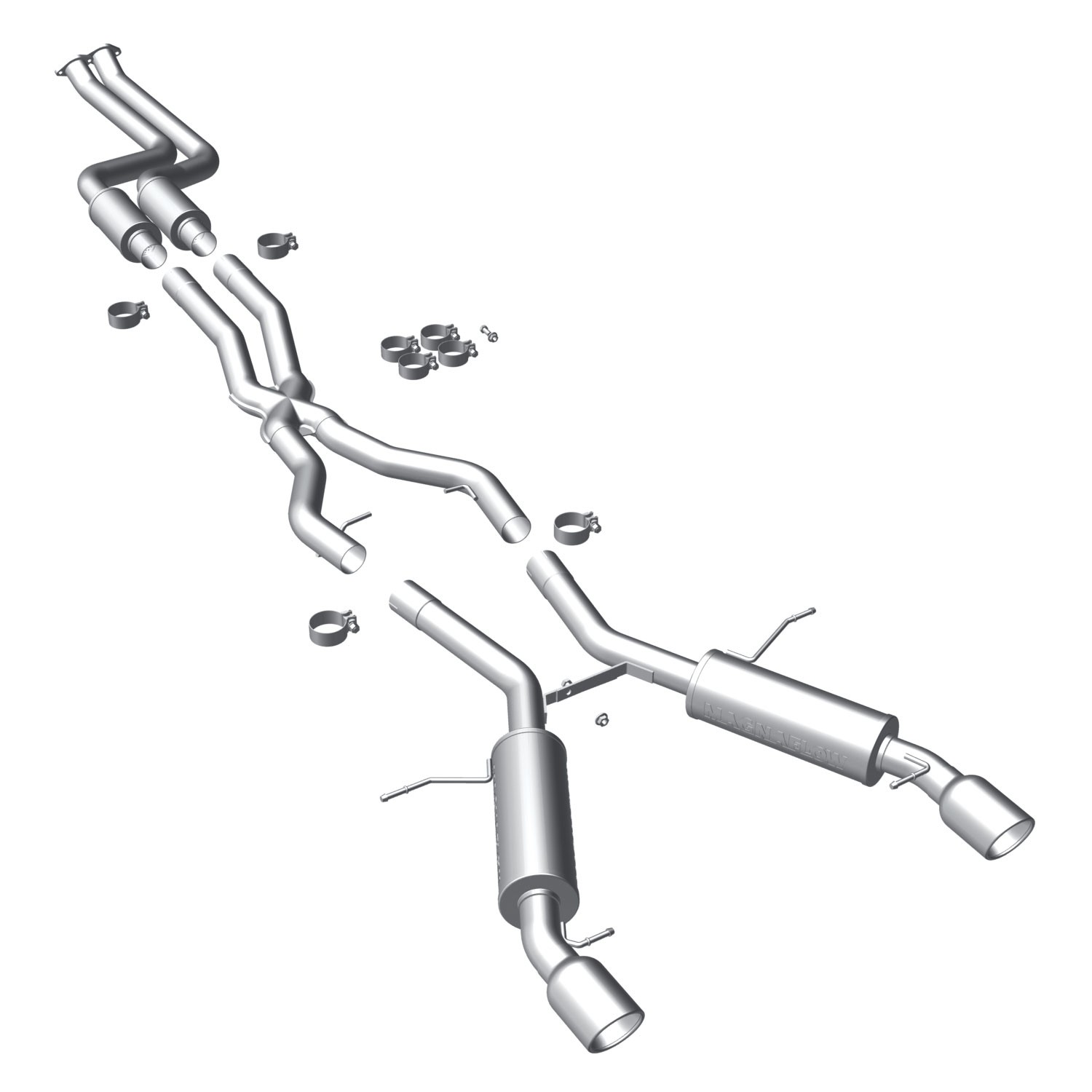 BMW Cat-Back 11 BMW 335i 3.0L Coupe Tour Magnaflow Cat-Back