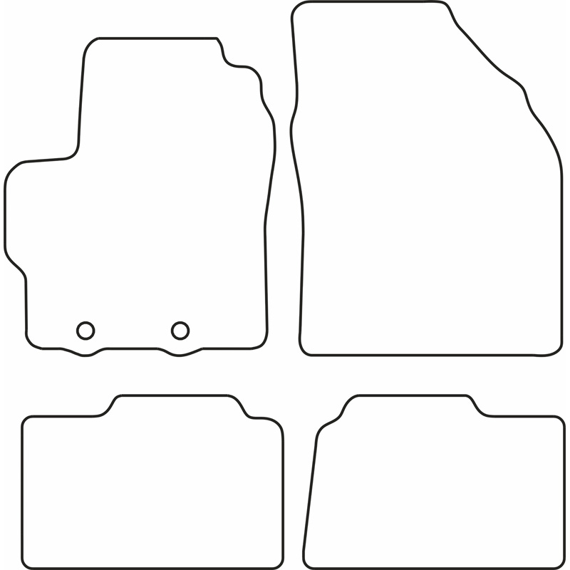 Automatten Velours  Toyota Aygo X 2022-