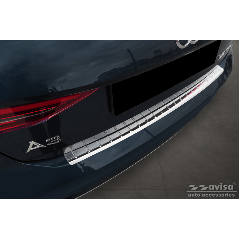 RVS Achterbumperprotector  Audi A3 (8Y) Sportback 2020- 'Ribs'