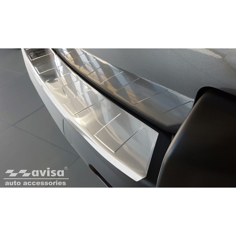RVS Achterbumperprotector  Toyota Proace II Furgon 2016- & Opel Zafira Life 2019- 'Ribs'