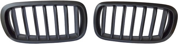 Grill Nieren BMW X5/BMW X6 Zwart