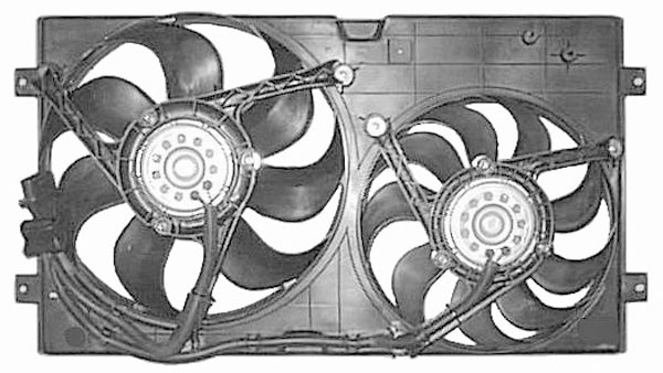 DUBBELE FAN NEW BEETLE 97-10 1.6/2.0 +AC