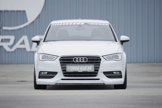 Rieger Voorspoiler Audi A3 8V 2012-