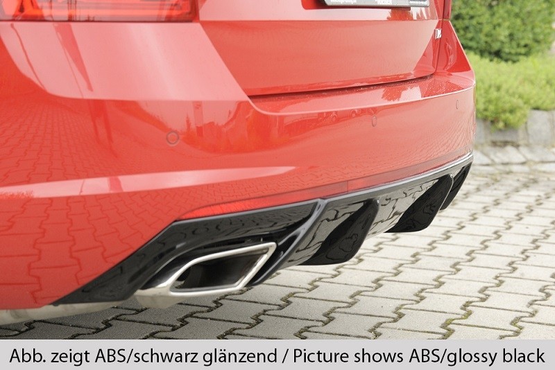 Achterbumper Diffusor Rieger Skoda Octavia RS 5E