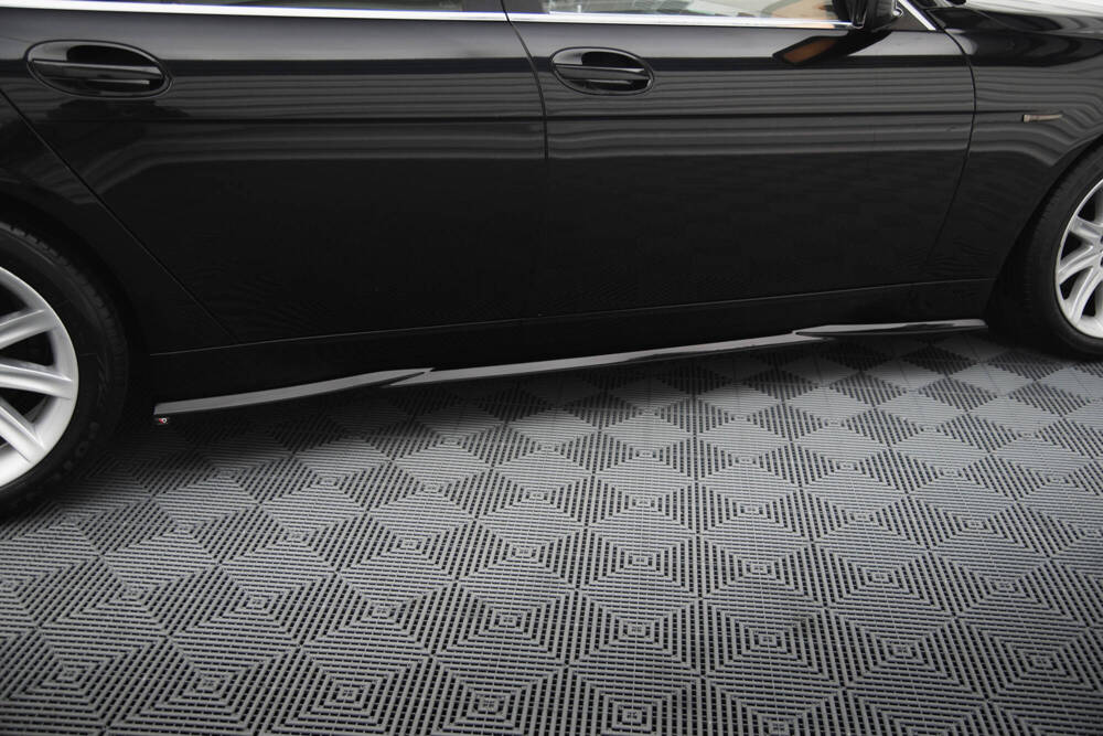 Zijskirts BMW 7 Serie E65 Maxton Glans Zwart