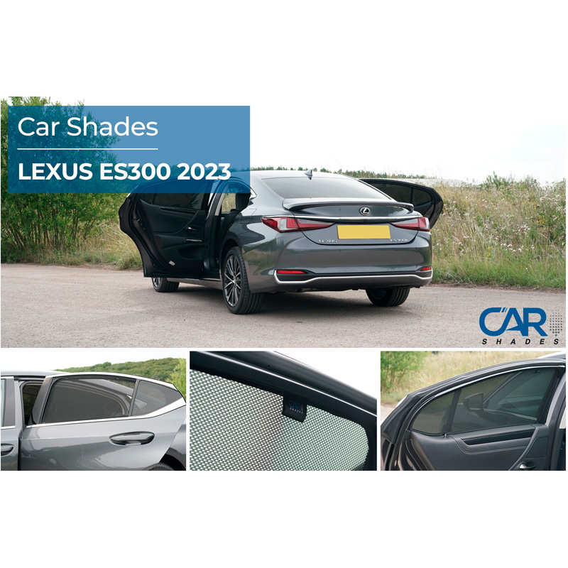 Set Car Shades (achterportieren)  Lexus ES300 2018-2025 (2-delig)