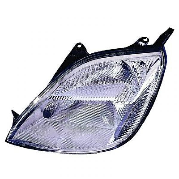 Koplamp links FIESTA 02-05 DEPO H4