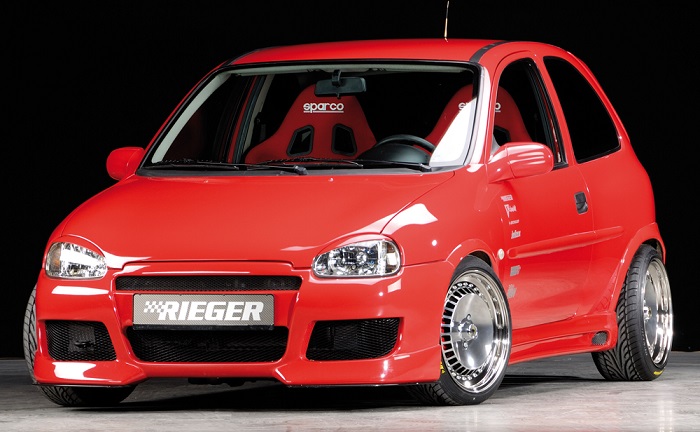 Voorbumper Opel Corsa B Rieger