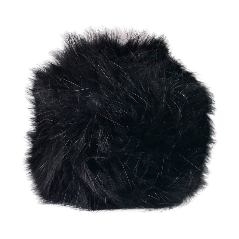 Simoni Racing Pookknophoes Fluffy Fur - Zwart