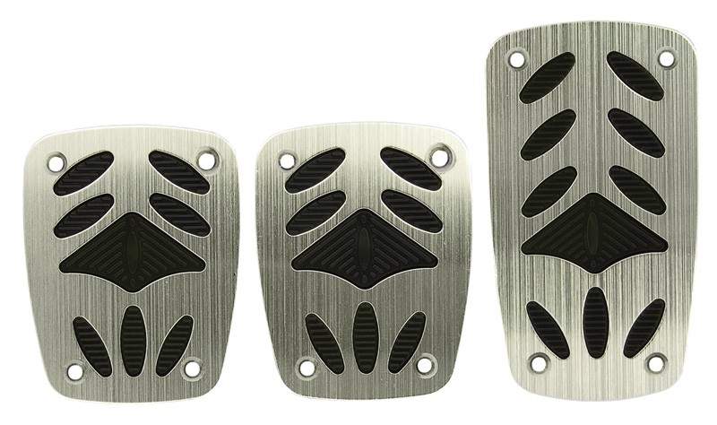 PedalSet Wing Silver/Black MT