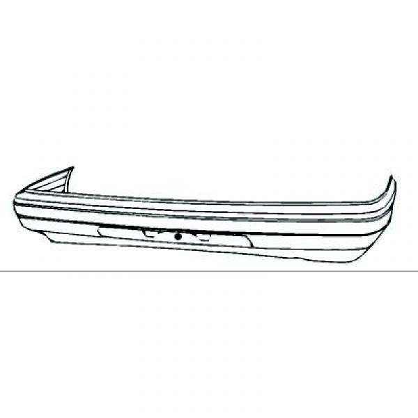 AchterBumper CHARADE STH, 90-93 SEDAN