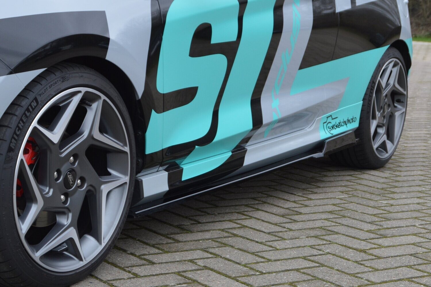 Zijskirts Ford Fiesta ST MK8 JHH