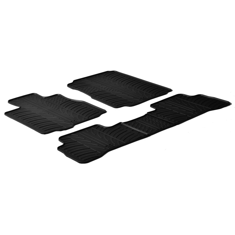 Rubbermatten  Honda CR-V 2007-2012 (T profiel 5-delig)