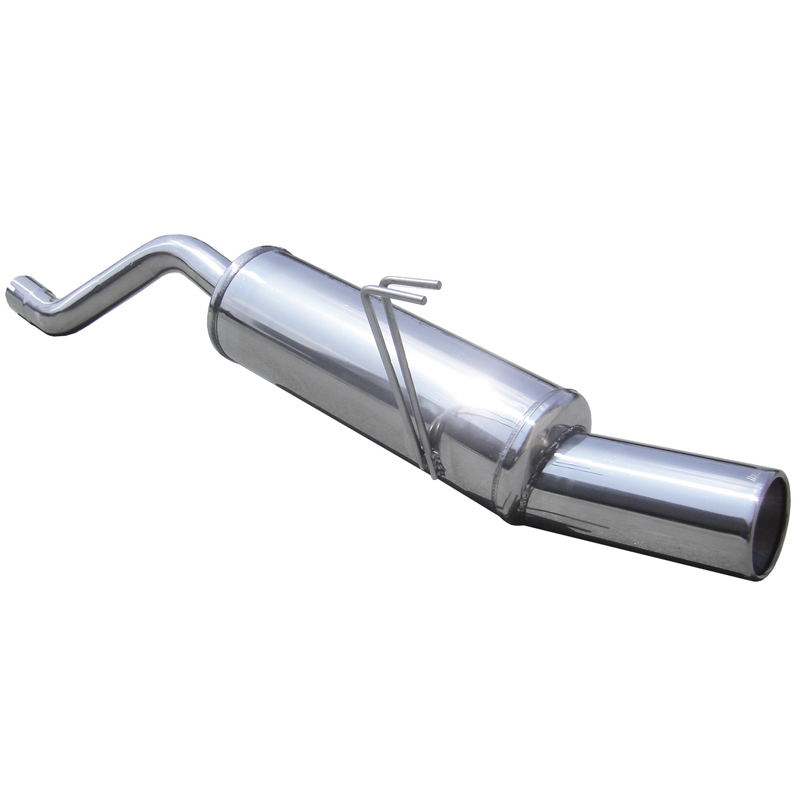 100% RVS Sportuitlaat  Lancia Y 1.3 MJET (90pk) 9/2006- 102mm