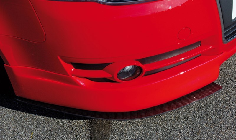Spoilerzwaard Carbon voor Voorspoiler Audi A4 8E B7 11.04- Rieger
