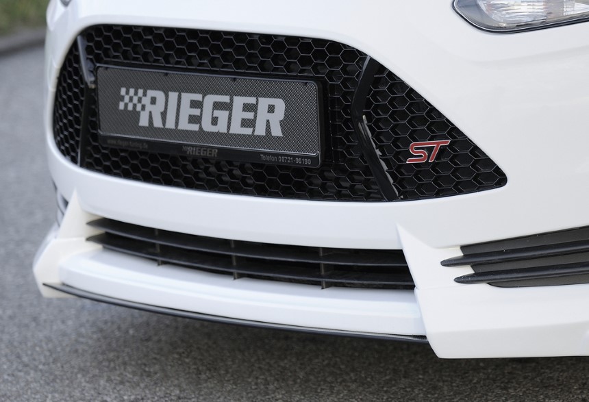 Spoilerzwaard Ford Focus 3 ST Rieger carbon-look