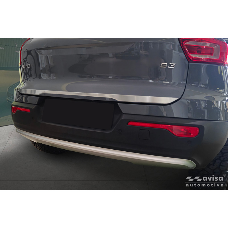 Avisa Geborsteld RVS Kofferbak Sierlijst  Volvo XC40 (536) 2017-