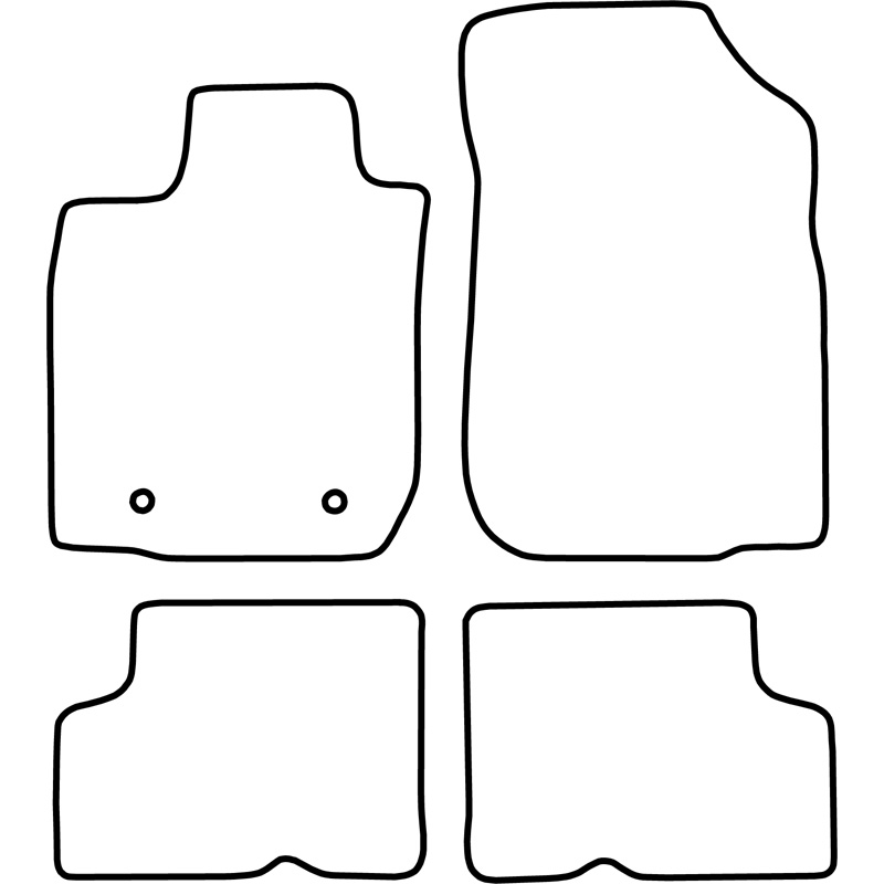 Automatten  Dacia Logan 2005-2012