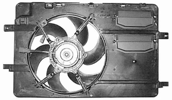 Radiator FAN MB. COLT 04-08 340mm 1.5 + DI +AC