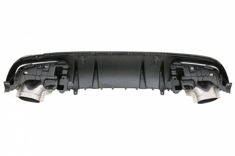 Achterbumper Diffuser passend voor Mercedes W205 C-Klasse C43 Design Night Package