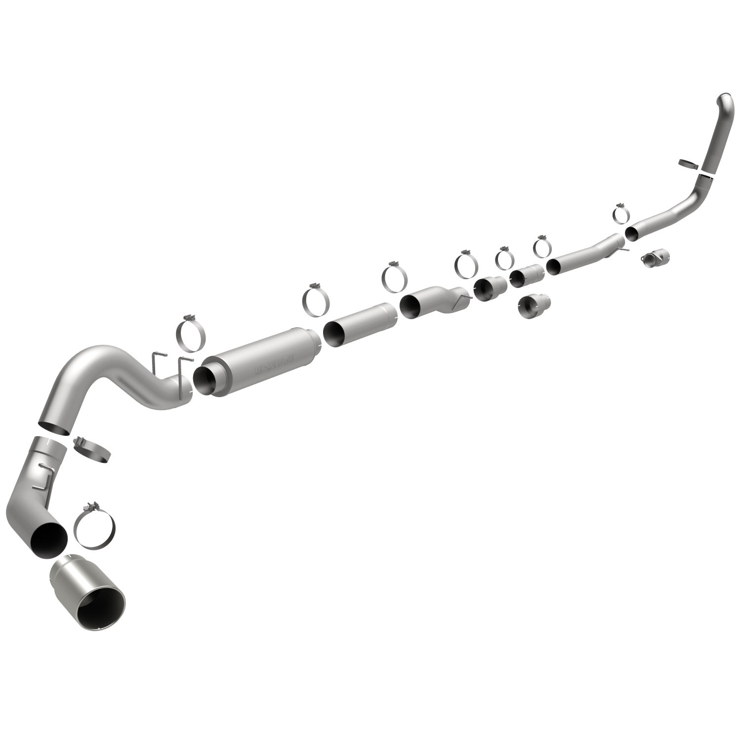 Ford Sys TB XL 99-03 Ford 7.3L CC/SB-LB Magnaflow Cat-Back
