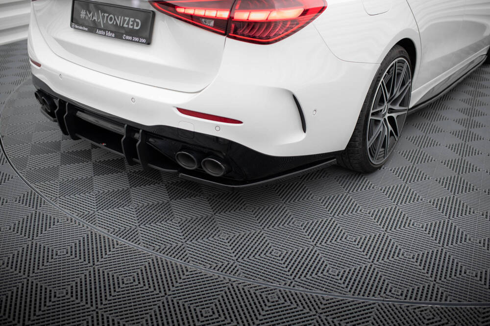 Zijdiffuser Mercedes C43 AMG W206 Maxton Glans Zwart