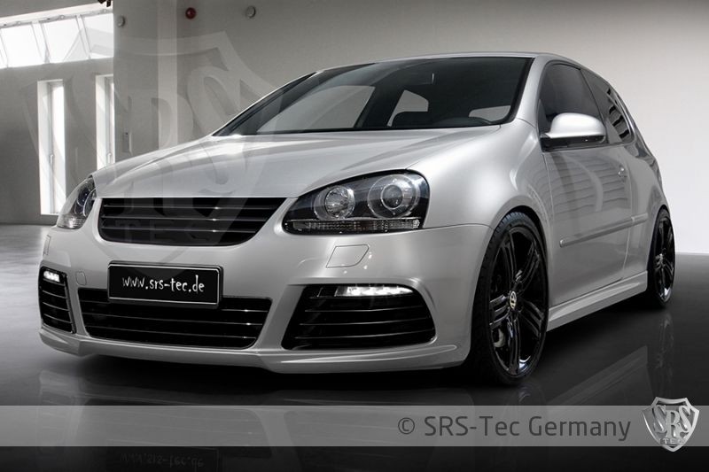 Voorbumper Golf V SRS TEC G6R Clean Style Inclusief mk6 R Rooste